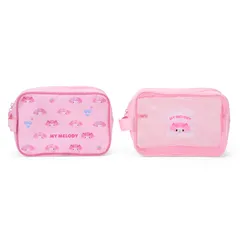 サンリオ(SANRIO) トラベルポーチ2点セット マイメロディポリエステル小物の整理 対象年齢3才以上 679488 [マイメロディ]
