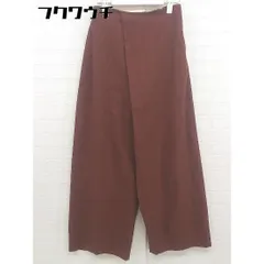 ◇ URBAN RESEARCH アーバンリサーチ ウエストゴム ワイド パンツ サイズF ブラウン レディース  【中古】 【1111120007516】