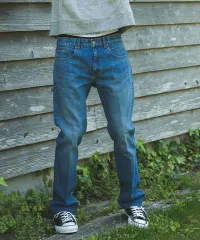 【MR.OLIVE】14oz SELVAGE DENIM / USED STANDARD STRAIGHT JEANS / ミスターオリーブ　14oz セルヴィッジデニム / ユーズドスタンダードストレートジーンズのサムネイル
