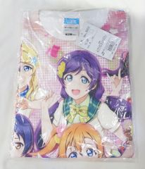 코스파 풀 그래픽 티셔츠 μ`s WHITE XL 사이즈 러브라이브!