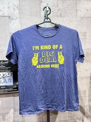 USA製 SOLID THREADS ソリッドスレッズ ヴィンテージ風 Tシャツ XL 米国製 ダブルピース ジョーク