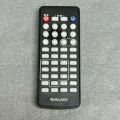GAUDI ポータブル DVDプレイヤーリモコン ブラック 型番不明 - メルカリ