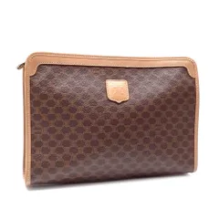 CELINE マカダム柄 クラッチバッグ ヴィンテージ M12 VINTAGE CELINE/セリーヌ】マカダム クラッチバッグ（クラッチ