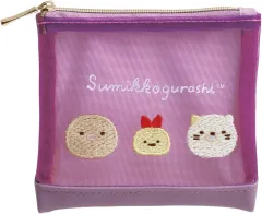 【中古】バッグ とんかつ＆えびふらいのしっぽ＆ねこ メッシュミニポーチ 「すみっコぐらし」