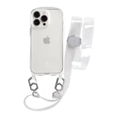 iFace Hang and iPhone 13 Pro ケース クリアケース/ショルダーストラップ セット (クリア)【アイフェイス アイフォン13プロ 用 カバー ショルダー 】