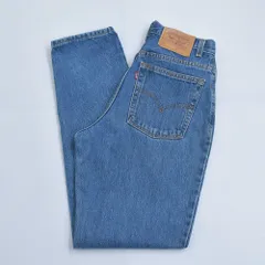 90s アメリカ製 Levi's550 リーバイス リラックスフィット テーパード デニムパンツ ヴィンテージ USA古着 ビンテージ レディースW73cm