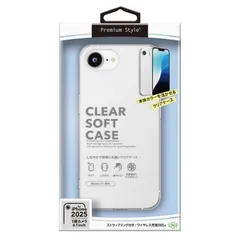【新品 未使用 未開梱】 PGA　iPhone 16e クリアソフトケース Premium Style クリア　PG-25KTP01CLのサムネイル