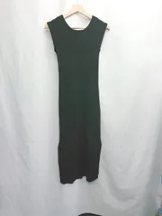 ◇ ⊇ Chico チコ リブボレロ ニットワンピース サイズF ブラック系 レディース E  【1505130009699】