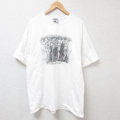 XL/古着 ジャージーズ 半袖 ビンテージ Tシャツ メンズ 00s シカ 大きいサイズ コットン クルーネック 白 ホワイト 25jul07 中古