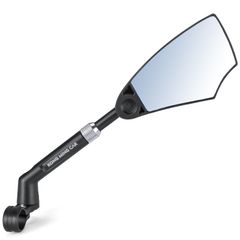 【人気商品】自転車 ミラー バックミラー 広い視界 高精度 防眩 飛散防止 右用 ママチャリ、クロスバイク