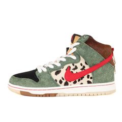 【新品】NIKE ナイキ サイズ:27.0cm / SB DUNK HIGH PRO QS WALK THE DOG (BQ6827-300) / ダンク ハイ プロ ウォークザドッグ / ファー ユニバーシティレッド / US9