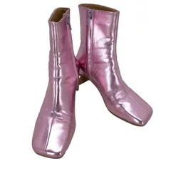 メゾンスペシャル MAISON SPECIAL Square Short Boots レディース  36のサムネイル
