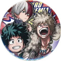 【中古】バッジ・ピンズ 緑谷出久＆爆豪勝己＆轟焦凍(十傑) 「僕のヒーローアカデミア展 DRAWING SMASH コレクション缶バッジBIG 最強トリオVer.」