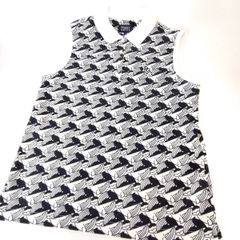 PEARLY GATES パーリーゲイツ ゴルフ ウェア ノースリーブ タンク レディース クジラ 鯨 くじら 総柄