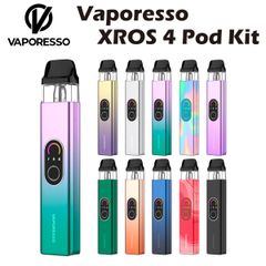 Vaporesso XROS 4 Pod Kit 1000mAh 3ml ポッド型 スターターキット ベポレッソ クロス 電子たばこ 電子タバコ ベイプ 本体 リキッド 爆煙 禁煙 ニコチンゼロ タール ニコチン0 水蒸気 電子 シーシャ mtl vape