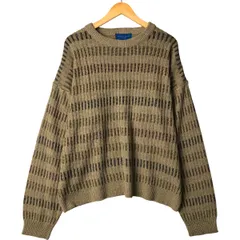 古着 80~90年代 タウンクラフト TOWN CRAFT 総柄 アクリルニットセーター メンズXL相当 ヴィンテージ/eaa399155のサムネイル