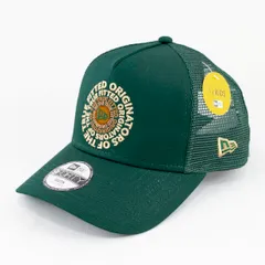 【ニューエラ正規品】KIDS 子供用 ニューエラ 帽子 キャップ Youth 9FORTY A-Frame トラッカー Circle OOTTF ダークグリーン(商品番号：13517664)