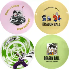 【中古】皿・ボウル 全4種セット ラウンドプレート 「一番くじ ドラゴンボール EX 激闘!!天下一武道会」 H賞