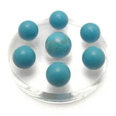 Clover】B003 七星陣六芒星水晶玉台座セット【一点物】