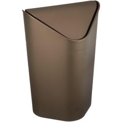 【umbra】 ゴミ箱 コーナーカン ブロンズ 5L ふた付き 角型 ペール ダストボックス 1
