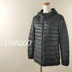 ユニクロUNIQLOウルトラライトフードダウンアウタージャケット定番黒ブラックM