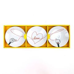 디즈니 미키 마우스 미니 마우스 중접시 세트 라비이즈 식기 식기 세트 키친 선물 화이트