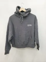 ◇ AMERICANA アメリカーナ 長袖 プルオーバーパーカー グレー系 レディース メンズ P  【1405290002267】