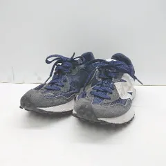 ◇ New Balance ニューバランス 型番327 スニーカー サイズ22.5 ネイビー ホワイト レディース E  【1407020047081】