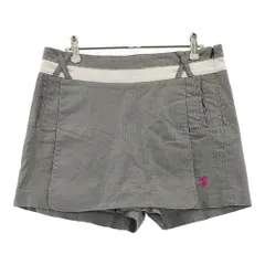 サイズ：L ADMIRAL アドミラル  インナー付スカート 千鳥柄 グレー系 [240001853941]# ゴルフウェア レディース ストスト