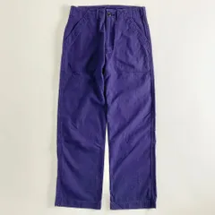 7a20 日本製 N.HOOLYWOOD エヌハリウッド ベイカーパンツ ユーティリティパンツ 36 パープルネイビー ロングパンツ コットンのサムネイル