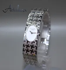 【美品】 Christian Dior D70-100 ミスディオール 白文字盤 CHRISTIAN DIOR クリスチャンディオール D70-100 ミスディオール
