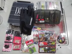 SHIMANO手袋/おもり/ジギング用ルアー/ガン玉/落とし込み仕掛け/フジツボバリュー/イガイバリュー/パワークラブetc　釣り用品