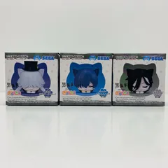 中古 フィギュア 黒執事 セバスチャン＆シエル＆アンダーテイカー おひるねこミニフィギュア 2025年製 全3種セット 【710】