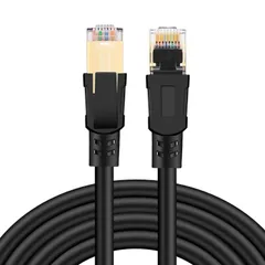 【新着商品】RJ45 コネクタモデム 多重シールド ルータ 金メッキ 超高速 PS5 カテゴリー8-40Gbps/2000MHz PS4 LANケーブル Xbox等に対応 CAT8 1m Eono(イオーノ)
