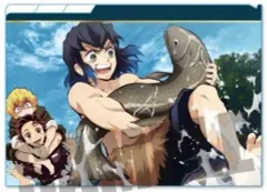 【中古】クリアファイル 集合B(炭治郎＆善逸＆伊之助) A4クリアファイル3ポケット「鬼滅の刃」