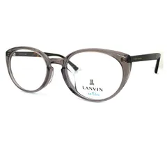 「LANVIN」ランバンオンブルー　VLB002J　098Z　クリアチャコールグレー　伊達メガネ【正規品】 おしゃれ かわいい　セクシー