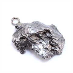 カンポデルシエロ 隕石 12.2g 鉄隕石 原石 ネックレス ペンダント トップ アクセサリー P2558
