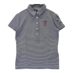 サイズ：S CALLAWAY キャロウェイ  半袖ポロシャツ ボーダー柄 ネイビー系 [240101414441] ゴルフウェア レディース ストスト