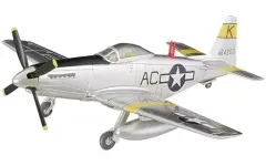 【中古】食玩 プラモデル 3-A P-51Hムスタング 米空軍 第66戦闘飛行隊 「1/144 ウイングキットコレクション18 幻の傑作機」のサムネイル