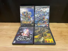 無双OROCHI, 真・三國無双2 猛将伝, SDガンダム ジージェネレーション スピリッツ, 第2次スーパーロボット大戦α PS2 ソフト4点まとめて mEE038 ● ★