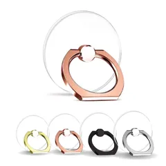 【人気商品】リング強度最強 透明 薄型 緩くなりにくい ホールドリング バンカーリング 落下防止リング 丸型 スタンド機能 バンカーリング 】 タブレットリング クリア 360回転 車 スマホリング お風呂 粘着力最強 のフックにも使用可能 使い方は無限大 【