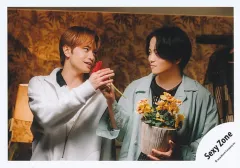 【中古】生写真(STARTO) Sexy Zone/中島健人・菊池風磨/横型・上半身/シングル「puzzle」MVオフショット/公式生写真