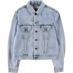 古着 90年代 リーバイス Levi's 70500 02 デニムジャケット Gジャン レディースL相当 ヴィンテージ/eaa536626