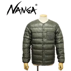 NANGA (ナンガ) ND2241-1B312 INNER DOWN CARDIGAN DS メンズ インナーダウンカーディガン デタッチャブルスリーブ 全4色 N001 KHAKI L