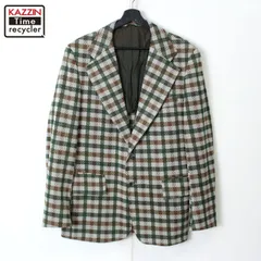 70s ブルゾン TOWNCRAFT チェック ジャケット ヴィンテージ 中古・古着通販】TOWN CRAFT (タウンクラフト) ヴィンテージ