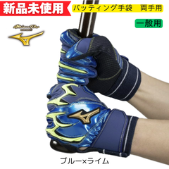 【新品未使用】ミズノプロ　バッティング手袋　一般用　両手用　シリコンパワーアークDI 1EJEA54727