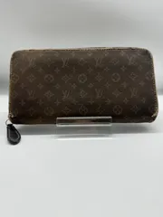 ①☆廃盤品/優良品☆ラウンドジップ♪ジッピー キャンバス モノグラム