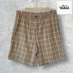 ウールリッチ　WOOLRICH　ヴィンテージ　オールド　チェック　ショーツ　ショートパンツ