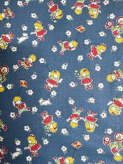 happy message 30's 子供110cmX50cmネイビー