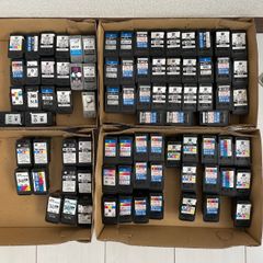 ■キャノンCanon互換品 使用済インク 84個 エコリカ・ジット・純正穴あき